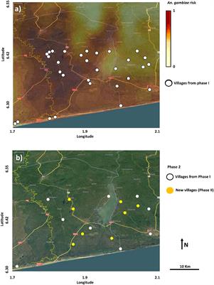 Development and deployment of an improved Anopheles gambiae s.l. field surveillance by adaptive spatial sampling design